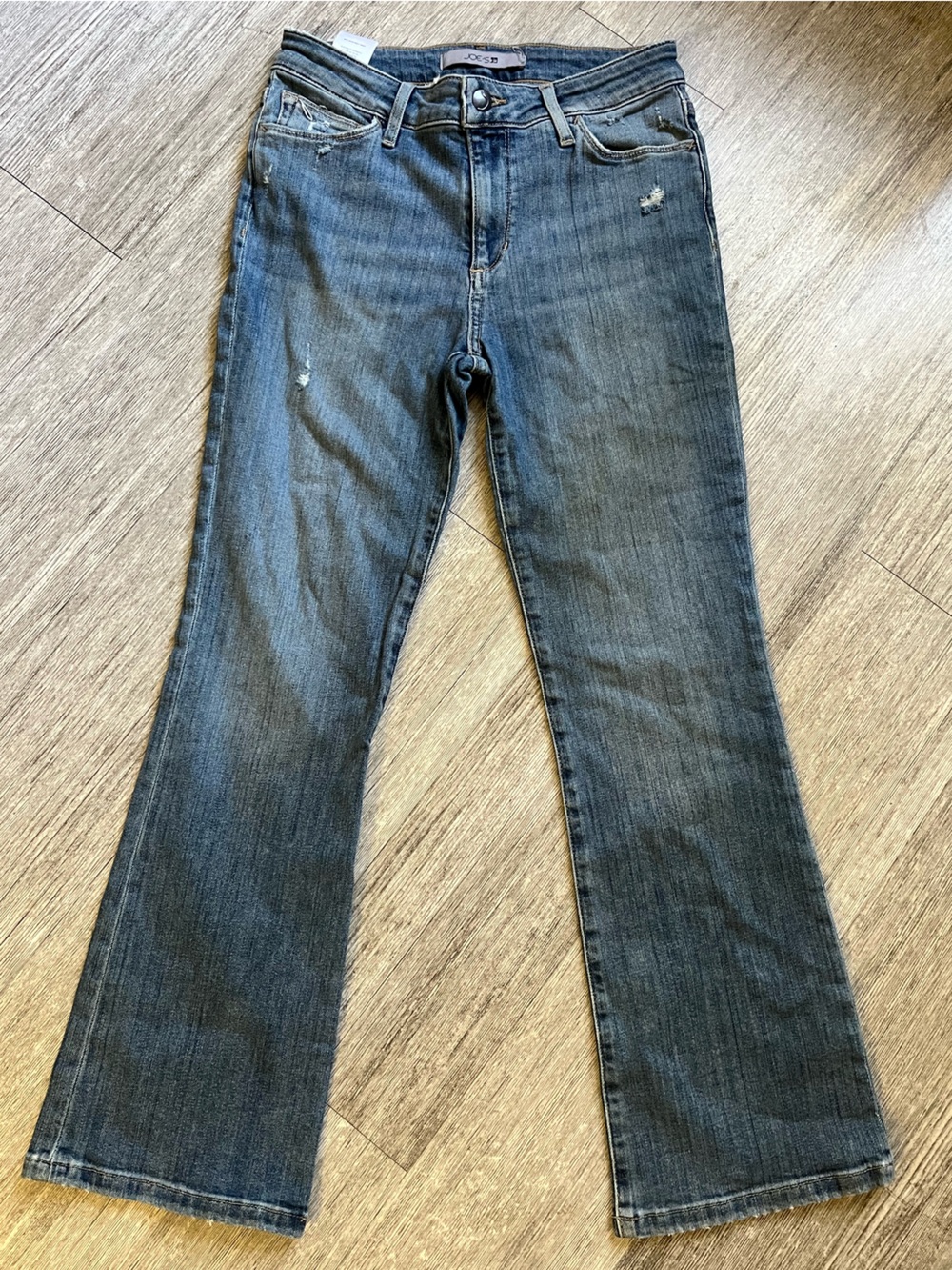 Joe's Jeans Light-Medium Blue Mid-Rise Kyoko Denim